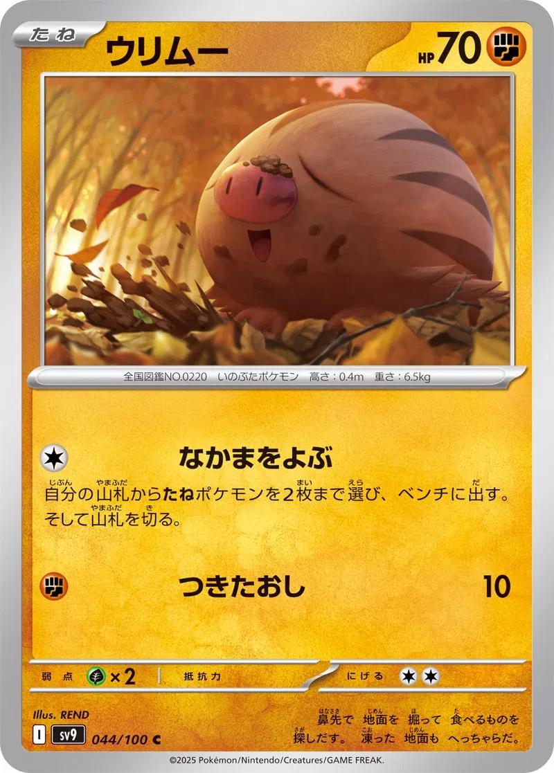 Swinub #44 Pokémon Card from Pokemon Japanese Battle Partners Set 
