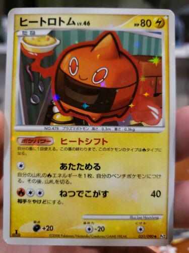 Heat Rotom #31 Pokémon Card from Pokemon Japanese Bonds to the End of Time Set 