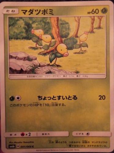 Bellsprout #1 Pokémon Card from Pokemon Japanese Champion Road Set 