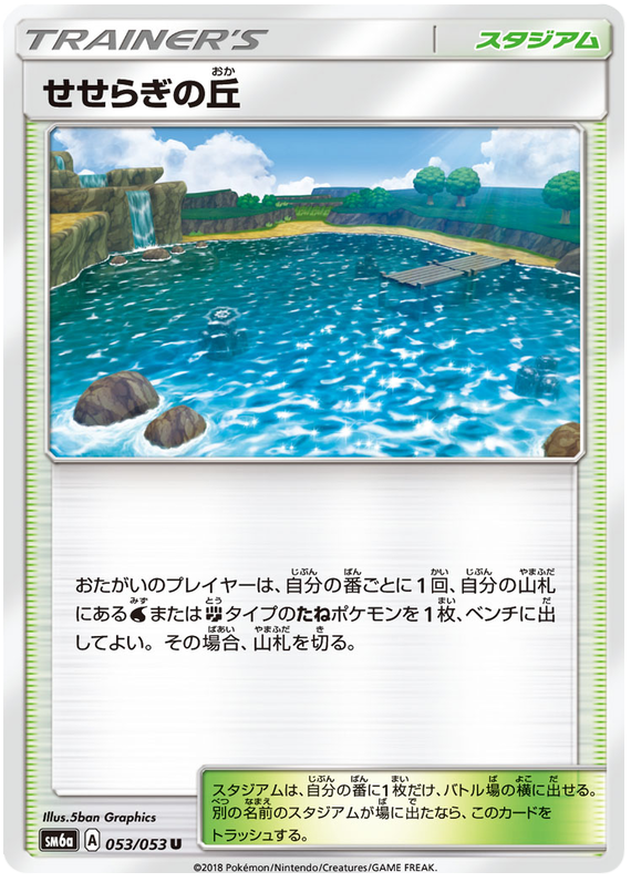 Brooklet Hill #53 Pokémon Card from Pokemon Japanese Dragon Storm Set 