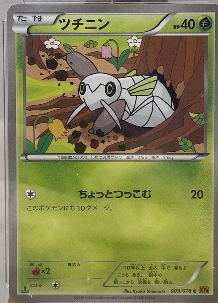 Nincada #9 Pokémon Card from Pokemon Japanese Emerald Break Set 