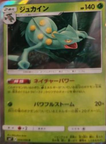 Sceptile #4 Pokémon Card from Pokemon Japanese Sky-Splitting Charisma Set 