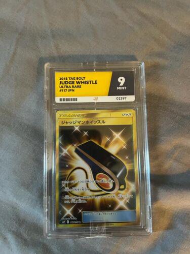 Judge Whistle #117 from Japanese Tag Bolt Pokémon card set